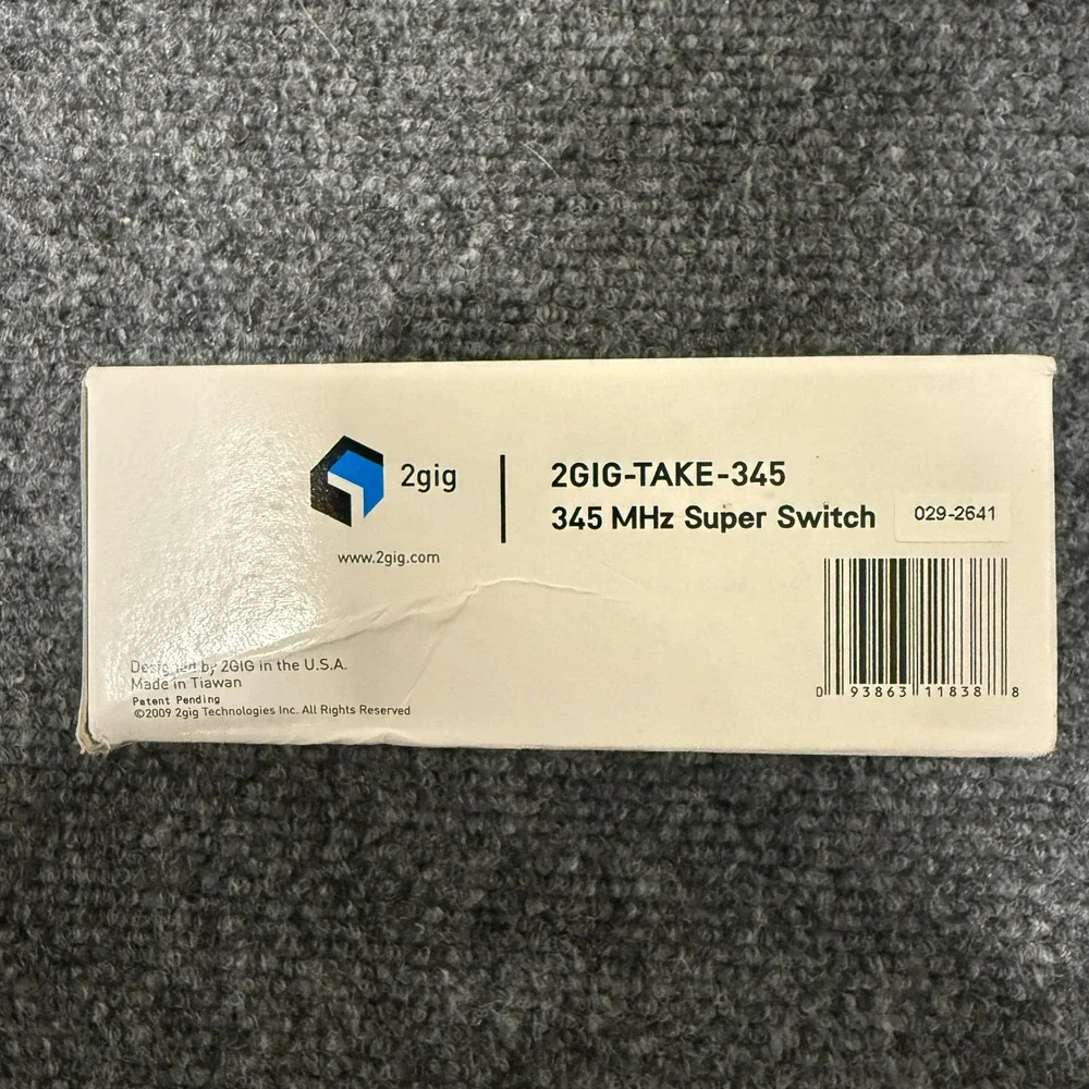 2GIG TAKE 345 345 MHz Super Switch Wireless Zone‎ Converter